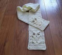 Free and complete knitting patterns for scarves. It S A Hoot Owl Scarf Pattern By Carlinda Lewis With Images Scarf Crochet Pattern Owl Scarf Crochet Patterns