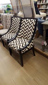 Check Out These Gorgeous Black And White Chevron Chairs Tuesdaymorning Chevron Chair Black And White Chevron