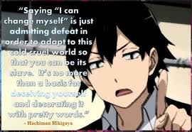 Hachiman Hikigaya Quotes Anime Amino Hikkigaya hachiman quotes on fake people. hachiman hikigaya quotes anime amino