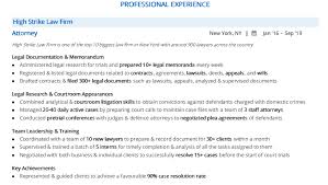 attorney resume: complete 2020 guide