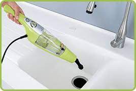 I put about 1/4 inch of vinegar into a pan big enough to set the mop in, and let it soak overnight. H2o Hd Thane Uk Official Website 5 In 1 Steam Cleaner