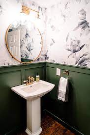 5 Beautifully Wallpapered Powder Rooms Ideas For Your Stay Home Diy Projects Powder Room Decor Powder Room Remodel Powder Room Design