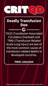 Image result for Transfusion Associated Circulatory Overload