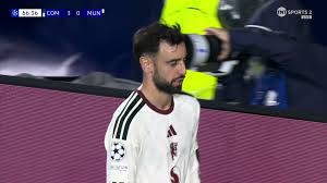 Fuming Bruno Fernandes shakes head as he is hauled off for Zirkzee in 67th minute of Man Utd's Como horror show
