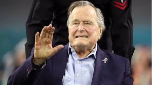 In his eulogy, george w bush said his father had taught him that public service is noble and necessary. George Bush Senior Dies At The Age Of 94 Bbc News