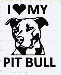 Free Free 167 I Love My Pitbull Svg SVG PNG EPS DXF File