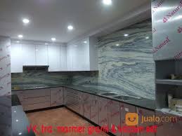Sebagai tempat melakukan berbagai aktivitas yang berkaitan dengan memasak dan. Kitchen Set Minimalis Bonus Top Table Granit Jakarta Selatan Jualo