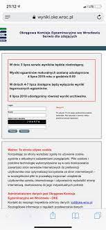 📢 odbiór wyników egzaminu maturalnego. Facebook