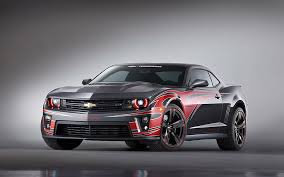 Black and red camaro on 24 forgiatos with corvette ls7 at powerfest 2013. Hd Wallpaper 2012 Chevrolet Camaro Zl1 Hot Wheels Red And Black Chevrolet Coupe Wallpaper Flare