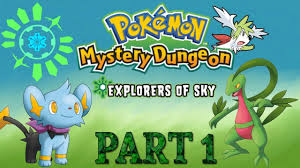 Pokemon Mystery Dungeon Explorers Of Sky Part 1 Chasing Bubbles Pokemon Dungeon Sky
