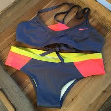Nike Bondi Block Hipster Bikini Hipster Bikini Bikinis Swim Fashion