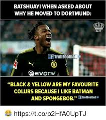 Slowly he grows more and more jealous and becomes determined to win gary back. Batshuayi When Asked About Why He Moved To Dortmund Mjj F Trollfootball Bvb 09 Black Yellow Are My Favourite Colurs Becausei Like Batman And Spongebob Trollfootilall Httpstcop2hfa0uptj Batman Meme On Me Me