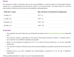 Electron configuration quiz answer key. Electron Configuration Chart Of All Elements