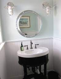 It is just the perfect height to suggest you a ship's porthole. Porthole Mirrors For The Bathroom Coastal Decor Ideas Interior Design Diy Shopping