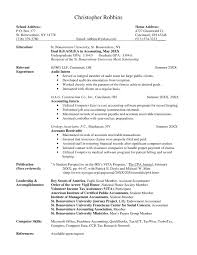 Sample Resume Accounting Inspirationa Accounting Resume Skills ...