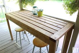 I enjoy simple diy projects and enjoy sharing them with others. How To Build A 2x4 Outdoor Bar Table The Diy Dreamer