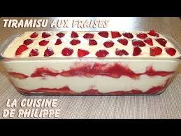 Tiramisu Aux Fraises Youtube Recette Tiramisu Fraise Tiramisu Fraise Recette Avec Des Fraises