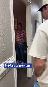 WRIST ADJUSTMENT!!! Patient had a sports injury came in to our clinic do a  MYOFASCIAL ACOUSTIC COMPRESSION THERAPY (MYACT) Remodeling of tissue with  focused SOUND WAVES.