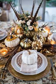 A Glamorous Fall Supper In Cream And Gold Fall Table Decor Thanksgiving Table Settings Autumn Home