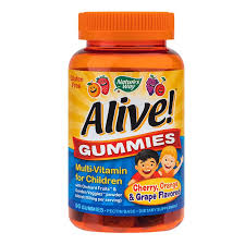 Fierul cu vitamina c oferă: Supliment Alimentar Pentru Copii Alive Gummies Multi Vitamin For Children Nature S Way 90 Jeleuri Pentru O Crestere Armonioasa Secom