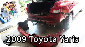 Front passenger occupant classification system. How To Toyota Yaris Bumper Support Replacement Youtube