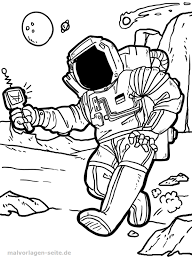 Malvorlage Astronaut Weltraum Vorlagen Malvorlagen Ausmalen