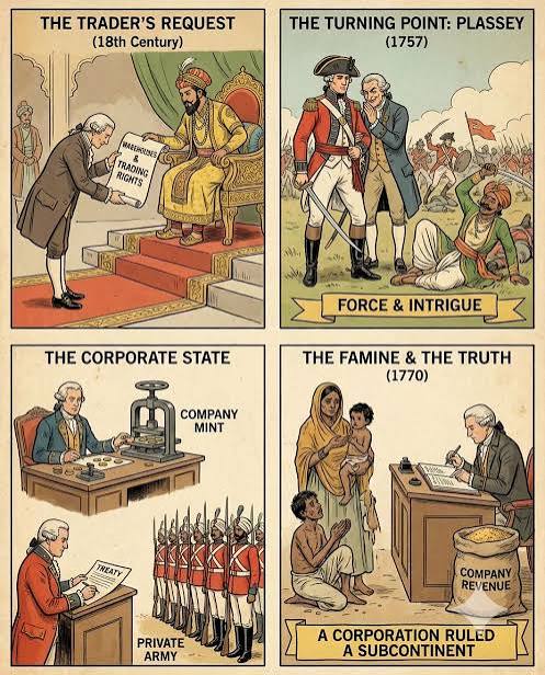 British East India Company arrives in India on August 24, 1608