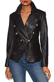Double Breasted Leather Jacket Leather Jacket Jacket Outfits Jackets