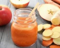Recette De Smoothie 100 Detox A La Pomme Carotte Et Gingembre Recette Detox Pomme Recette Jus Smoothie Pomme