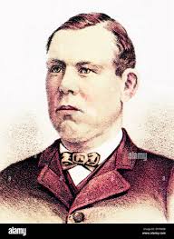 Vintage portrait of English bare-knuckle boxer Tug Wilson (1847