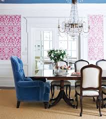 Or that brings a smile to your face over your morning coffee? Pink And Blue Dining Room Eclectic Dining Room Style At Home