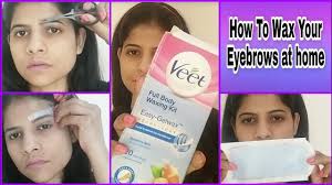 Waxing your eyebrows yourself can be a little intimidating at first. Shorts How To Wax Your Eyebrows At Home Shorts Youtubeshorts Shrutips Youtube