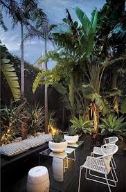 Tropical Outdoor Space Jardin Balinais Terrasse Jardin Jardin Tropical