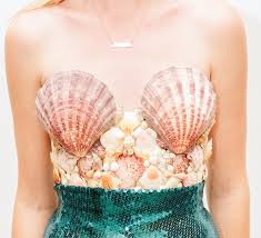 Matching straps go over the shoulders and around the back holding the bra in place all night long. Hocus Pocus My Mermaid Halloween Costume Lauren Conrad