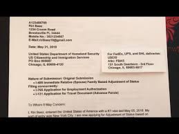 Citizen spouse of the beneficiary. I 485 Cover Letter Sample Jobs Ecityworks