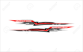 Create fun stickers without design skills using the online editor crello. Abstract Tech Shape Lines Design For Car Stripe Sticker Design Royalty Free Cliparts Vectors And Stock Illustration Image 100399608