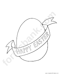 Included in this purchase is the following: Happy Easter Egg Coloring Sheet Printable Pdf Download