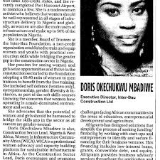 Doris-Okechukwu-Mbadiwe-Executive-Director-inter-Bau-Construction-ltd