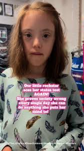 Yes, girl knocks her state test out of the park! We are so proud of you  little Hannah!!! #DownSyndrome #TheLucky #Accomplishments #ProveThemWrong  #Celebration #Awesome #GoodVibes #Congratulations ...