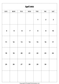 This template is available as editable word / pdf document. April 2021 Calendar A4 Size Free Printable Template