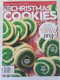 Better homes and gardens has tried t. Better Homes Gardens Best Of Christmas Cookies Decemer 2018 Brand New Magazine Ebay