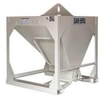 Combo Concrete Bucket, 10 x 15in Clamshell Gate, 3/4 Cu. Yds.