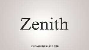 How To Say Zenith Youtube