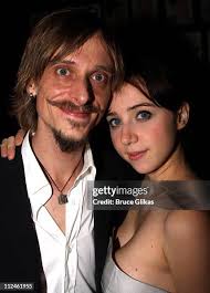 Mackenzie Crook and Zoe Kazan pose at The Opening Night After Party... News  Photo