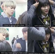 Never Forget When Jimin Fell For Yoonji Bts Bangtan Minyoongi Yoongi Yoonji Minsuga Suga Yoonmin K Pop Meninos Bts