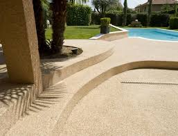 Plage De Piscine En Beton Projet De Terrasse Piscine