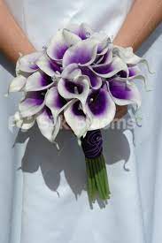 Searching For Good Silk Flowers Weddingbee Purple Calla Lilies Purple Wedding Flowers Calla Lily Bouquet Wedding