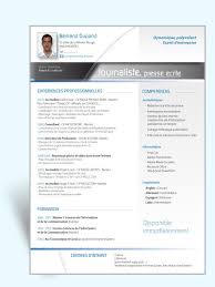 Modele Cv Original Journaliste Resume Catalog