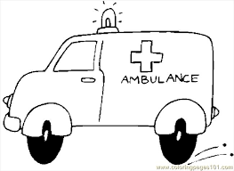 The ambulance coloring pages also available in pdf file that you can download for free. Ambulance 12 Coloring Page For Kids Free Special Transport Printable Coloring Pages Online For Kids Coloringpages101 Com Coloring Pages For Kids