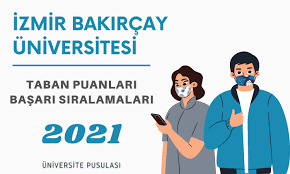 İzmir'de 2019 yılı toplu taşıma öğrenci bileti ücreti 1,80 ₺'dir. Izmir Bakircay Universitesi 2021 Taban Puanlari Ve Basari Siralamalari Universite Pusulasi